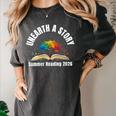 Women's Unearth a Story 2026 Summer Reading Program Tree Book Women's Comfort Colors T-Shirt Pepper Women's Unearth a Story 2026 Summer Reading Program Tree Book Women's Comfort Colors T-Shirt Pepper