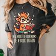 In World Of Bookworms Be Book Dragon Cute Women Kids Men Women's Comfort Colors T-Shirt Pepper