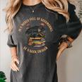 In A World Full Of Bookworms Be A Book Dragon Book Lover Women's Comfort Colors T-Shirt Pepper