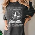They Didn't Burn Witches Burned Women Books Feminist Women Women's Comfort Colors T-Shirt Pepper
