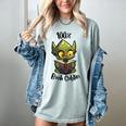 100 Book Goblin Cute Book Reader And Library Lover Women's Comfort Colors T-Shirt Denim