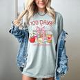 100th Day Of School Teachers 100 Days Of Coffee Chaos Books Women's Comfort Colors T-Shirt Denim 100th Day Of School Teachers 100 Days Of Coffee Chaos Books Women's Comfort Colors T-Shirt Denim