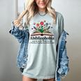 Abibliophobia Noun The Fear Of Running Out Of Books To Read Women's Comfort Colors T-Shirt Denim