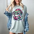 Adorable Book Lover Basilisk With Reading Glasses Cute Women's Comfort Colors T-Shirt Denim Adorable Book Lover Basilisk With Reading Glasses Cute Women's Comfort Colors T-Shirt Denim