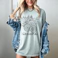 Adult Coloring Book Namaste Yoga Flowers Women's Comfort Colors T-Shirt Denim Adult Coloring Book Namaste Yoga Flowers Women's Comfort Colors T-Shirt Denim