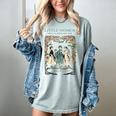 Alcott Little Women Characters Literature Book Illustration Women's Comfort Colors T-Shirt Denim