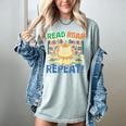 Animals Read Reading Book Library First Day Of School Kids Women's Comfort Colors T-Shirt Denim Animals Read Reading Book Library First Day Of School Kids Women's Comfort Colors T-Shirt Denim