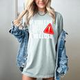 Antisocial Keep Away Sarcastic Bad Attitude Introvert Women's Comfort Colors T-Shirt Denim