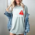 Antisocial Keep Away Sarcastic Bad Attitude Introvert Women's Comfort Colors T-Shirt Denim