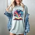 Astronomy Space Lover Books Bookworm Women's Comfort Colors T-Shirt Denim
