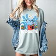 Axolotl Read Book Kawaii Reading Books For Men Women Women's Comfort Colors T-Shirt Denim