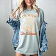 Banned Book Reading Squad Bookish I'm With The Banned Women's Comfort Colors T-Shirt Denim Banned Book Reading Squad Bookish I'm With The Banned Women's Comfort Colors T-Shirt Denim