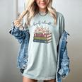 Barely Tolerable Book Lover Floral Quote Pride And Prejudice Women's Comfort Colors T-Shirt Denim Barely Tolerable Book Lover Floral Quote Pride And Prejudice Women's Comfort Colors T-Shirt Denim