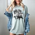 Barely Tolerable Shirt Floral Book Lover Quote Bookish Women's Comfort Colors T-Shirt Denim Barely Tolerable Shirt Floral Book Lover Quote Bookish Women's Comfort Colors T-Shirt Denim