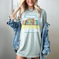 Some Of My Best Friends Are Fictional Book Lover Bookworm Women's Comfort Colors T-Shirt Denim