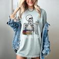 Never Better Skeleton Read Reading Book Librarian Men Women Women's Comfort Colors T-Shirt Denim Never Better Skeleton Read Reading Book Librarian Men Women Women's Comfort Colors T-Shirt Denim