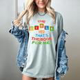 The BIBLE Yes That's The Book For Me Women's Comfort Colors T-Shirt Denim