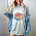 I Like Big Books Cannot Lie Librarian Reading Teacher Women's Comfort Colors T-Shirt Denim