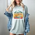 I Like Big Books Librarian Reading Teacher Book Lover Women's Comfort Colors T-Shirt Denim