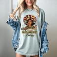 Big Cancer Energy Woman Camo Zodiac Book Teacher Women's Comfort Colors T-Shirt Denim