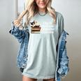 This Is My Book Character Costume Cat Men Women Kids Reading Women's Comfort Colors T-Shirt Denim