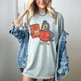 This Is My Book Character Costume- Pigeon Kids Reading Women's Comfort Colors T-Shirt Denim