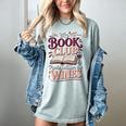 My Book Club Reads Between The Wines Women's Comfort Colors T-Shirt Denim