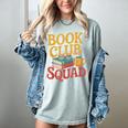 Book Club Squad Women's Comfort Colors T-Shirt Denim