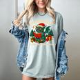 Book Dragon Christmas Reading For Fantasy Lovers Women's Comfort Colors T-Shirt Denim Book Dragon Christmas Reading For Fantasy Lovers Women's Comfort Colors T-Shirt Denim
