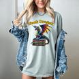 Book Dragon Mark Minson's Books Women's Comfort Colors T-Shirt Denim Book Dragon Mark Minson's Books Women's Comfort Colors T-Shirt Denim