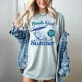 Book Girl Summer Bookish Beach Women's Comfort Colors T-Shirt Denim
