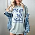 Book Girl Summer Women's Comfort Colors T-Shirt Denim