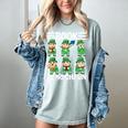 Book Leprechaun St Patrick's Day Library Librarian Reading Women's Comfort Colors T-Shirt Denim Book Leprechaun St Patrick's Day Library Librarian Reading Women's Comfort Colors T-Shirt Denim