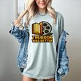 Book Love Scene The Book Was Better Bookworm Vibes Women's Comfort Colors T-Shirt Denim