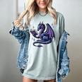 Book Lover Dragon Reading Cool Fantasy Women Girls Kids Men Women's Comfort Colors T-Shirt Denim Book Lover Dragon Reading Cool Fantasy Women Girls Kids Men Women's Comfort Colors T-Shirt Denim