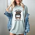 Book Lover What Happens At Book Club Stays Messy Bun Girls Women's Comfort Colors T-Shirt Denim Book Lover What Happens At Book Club Stays Messy Bun Girls Women's Comfort Colors T-Shirt Denim