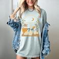 Book Lover Moonlight Reading Scene Night Women's Comfort Colors T-Shirt Denim