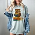 Book Lover Owl Reading Bookish Library Read Books Be Kind Women's Comfort Colors T-Shirt Denim Book Lover Owl Reading Bookish Library Read Books Be Kind Women's Comfort Colors T-Shirt Denim