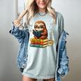 Book Lover Sloth Reading Bookish Library Read Books Be Kind Women's Comfort Colors T-Shirt Denim Book Lover Sloth Reading Bookish Library Read Books Be Kind Women's Comfort Colors T-Shirt Denim