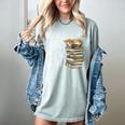 Book Lovers Books Cats Life Is Sweet Cat Lover Women's Comfort Colors T-Shirt Denim Book Lovers Books Cats Life Is Sweet Cat Lover Women's Comfort Colors T-Shirt Denim