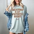 Book Lovers Reading For Teachers Students Librarians Women's Comfort Colors T-Shirt Denim