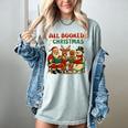 All Booked For Christmas Book Lover Women's Comfort Colors T-Shirt Denim