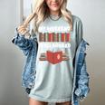 My Weekend Is All Booked Cute Book Reader Teacher Women's Comfort Colors T-Shirt Denim