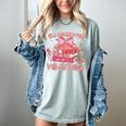All Booked For Valentines Book Lovers Teacher Kid Valentines Women's Comfort Colors T-Shirt Denim