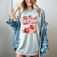 All Booked For Valentines Cute Book Lover Quote Women's Comfort Colors T-Shirt Denim All Booked For Valentines Cute Book Lover Quote Women's Comfort Colors T-Shirt Denim