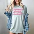 Bookish Galentines Day Valentine Book Club Matching Reader Women's Comfort Colors T-Shirt Denim