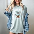 Bookish Mental Health Book A Day Retro Read More Book Women's Comfort Colors T-Shirt Denim