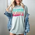 Bookish Reading Love Introverted But Willing To Discuss Book Women's Comfort Colors T-Shirt Denim