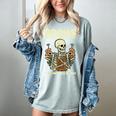 Books Make Me Happy Skeleton Read Reading Librarian Book Women's Comfort Colors T-Shirt Denim Books Make Me Happy Skeleton Read Reading Librarian Book Women's Comfort Colors T-Shirt Denim
