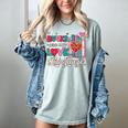 Books Are My Love Language Valentines Book Lover Librarian Women's Comfort Colors T-Shirt Denim Books Are My Love Language Valentines Book Lover Librarian Women's Comfort Colors T-Shirt Denim